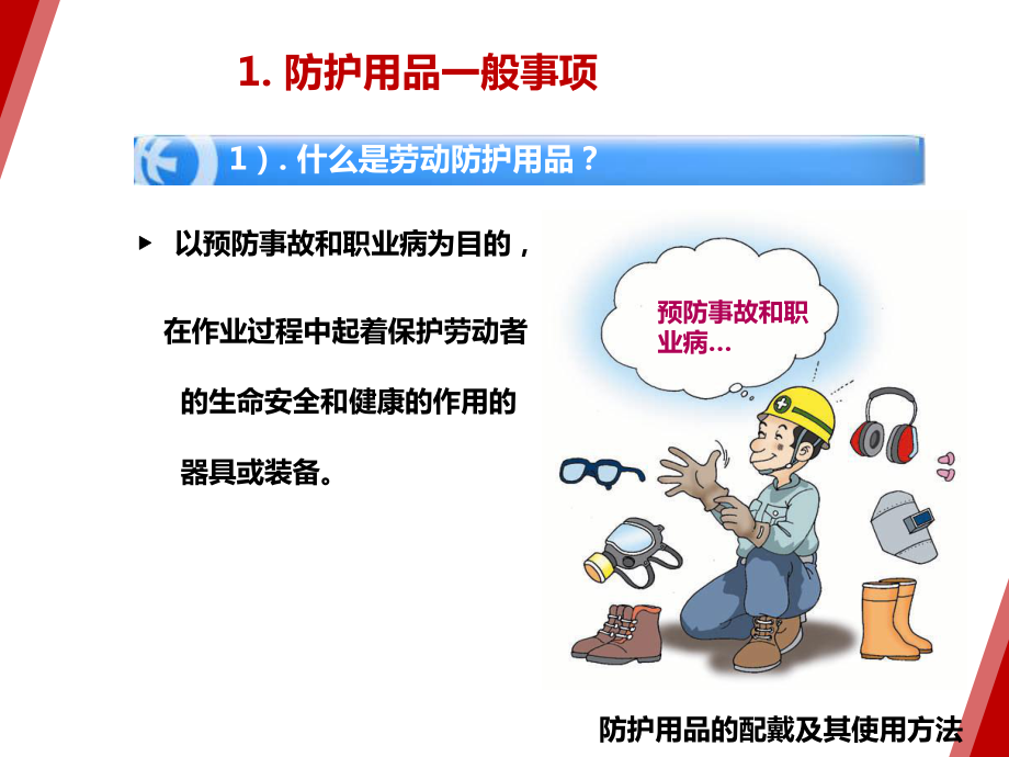 安全生产管理-劳保防护用品使用安全培训(27页)